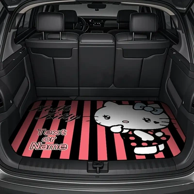 Stain-Resistant, Wear-Resistant, Easy to Care | Avtomobil döşəmə paspasları - a-trunk-mat-10-75100cm-trunk-mat