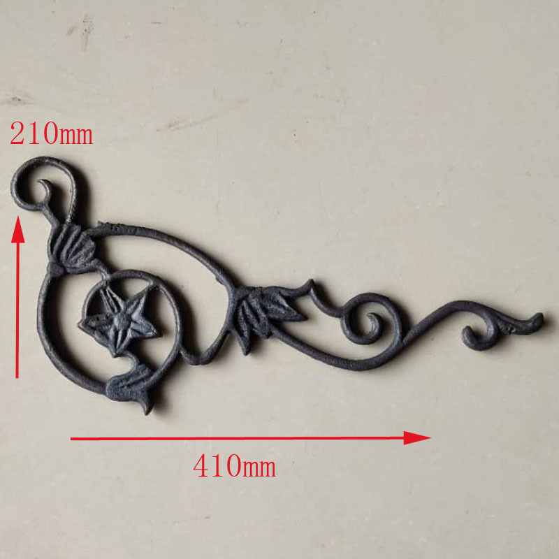 410*210 cast iron door head flower single price