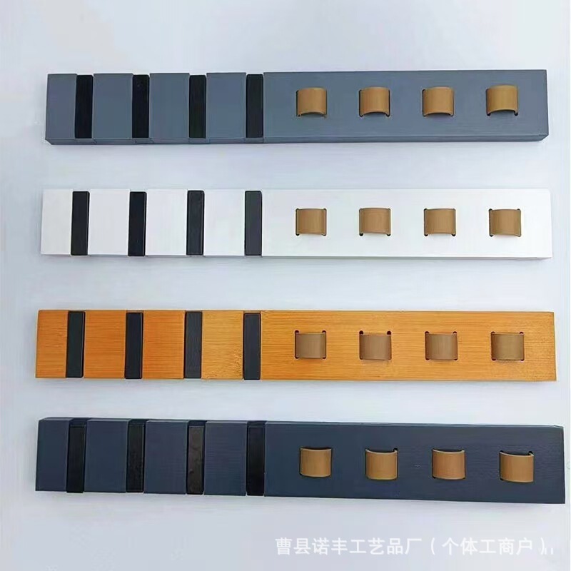 家庭用木製眼鏡収納ラック壁掛け式キーキャップ収納ラックリビング壁面サングラス整理ラック|undefined