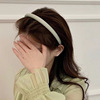 Red creamy headband handmade, cute hair accessory, internet celebrity, wholesale