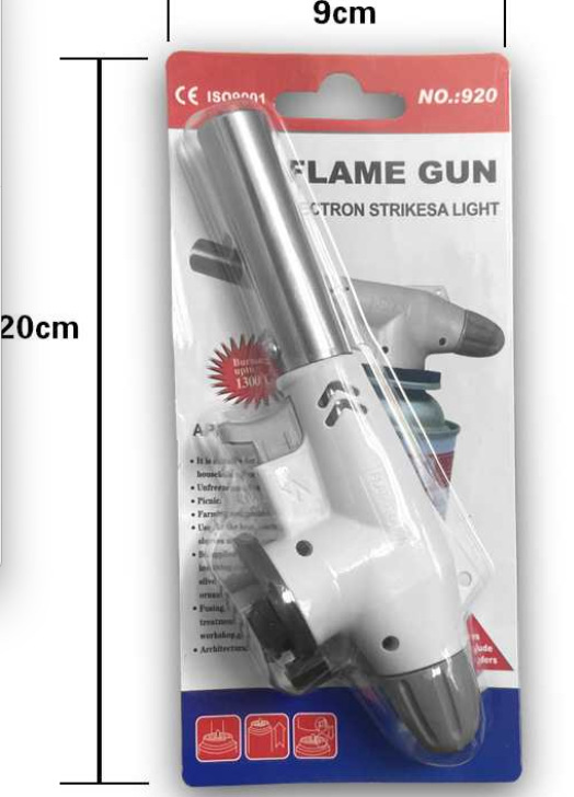 ignitor de cocina pistola de cocción tipo tarjeta tanque de gas pistola de rociador de fuego pistola de rociador de metal para quemar piel de cerdo pistola de cigarrillo de mano de cobre image 22