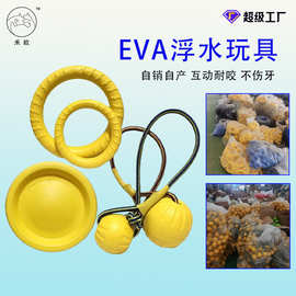 EVA浮水飞盘宠物玩具 互动训练啃咬狗玩具