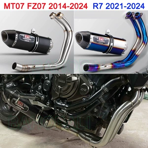Yamaha MT07 FZ07 R7 Motosiklet Yoshimura Qaynaq Borusu Tam Sistem