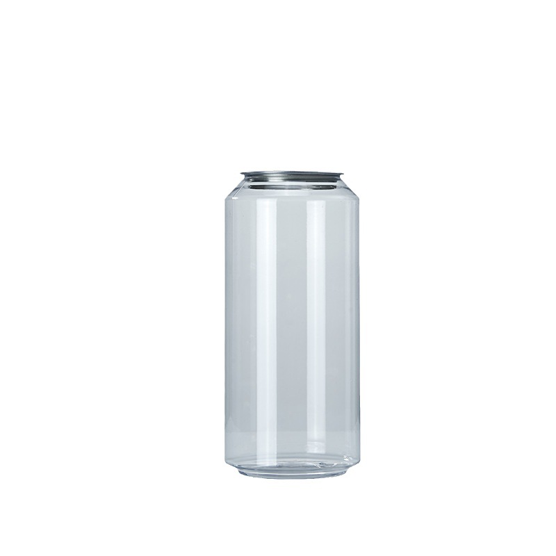 Spot de fábrica al por mayor sellado de envases de té con leche transparente latas de plástico para alimentos PET fabricantes de botellas de plástico image 6