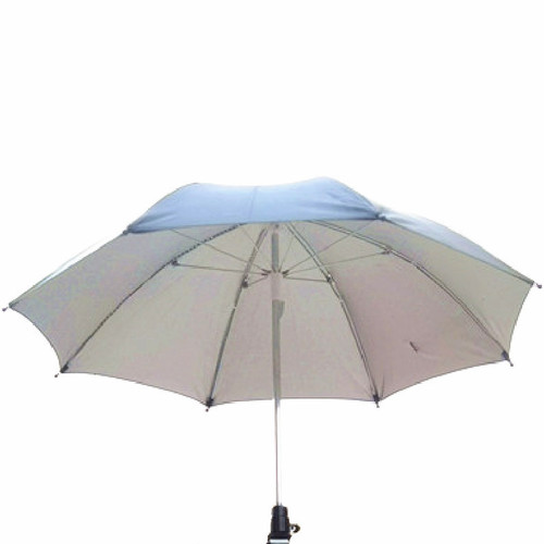 Large 50cm Camera Umbrella Hot Shoe Interface Dedicated Sunshade Umbrella Suitable for Canon DSLR Cameras and Camcorders for Sun Protection