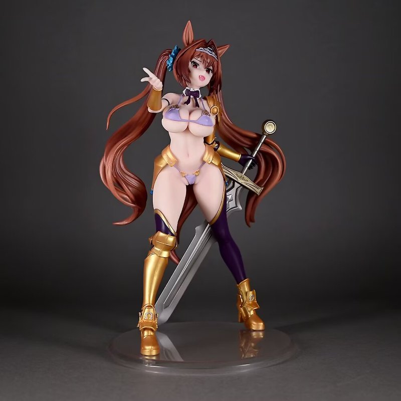 赛马娘 金色东海帝皇 大和赤骥 机箱模型 闪耀优俊少女 盒装手办|undefined
