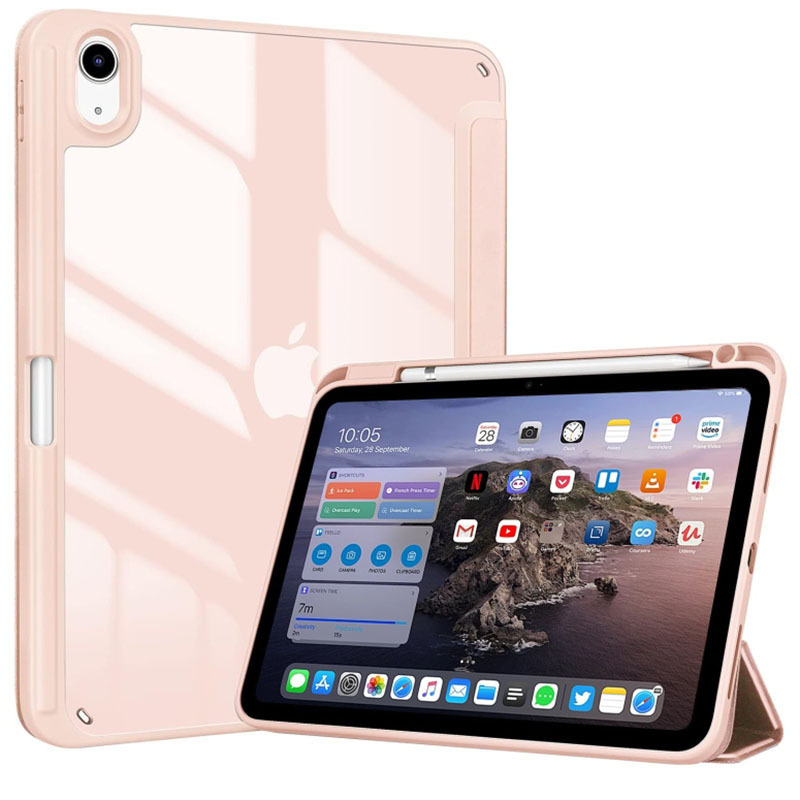 ipad保护套10代三折亚克力平板保护套带笔槽ipad11防摔平板保护壳|undefined