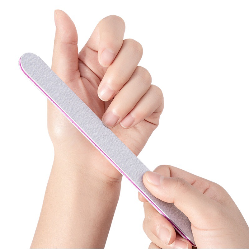 Wholesale double-sided nail file nail sand strip nail trimming shape polishing nail rubbing strip nail tools