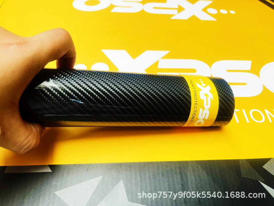 Car Carbon Fiber Film Imported Tpu Color Changing Film High Gloss 5D Paint Protective Film Carbon Fiber Self-Healing Film Ppf