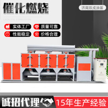 RCO催化燃烧一体机定制有机废气处理成套设备活性炭吸脱附过滤箱