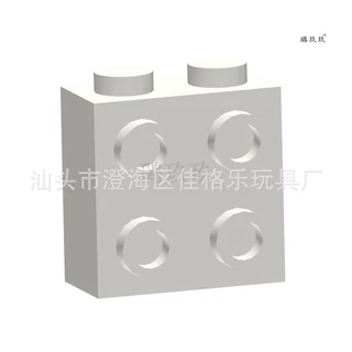 【50G起订】跨境MOC国产积木乐兼容高22885小颗粒1x2单侧带凸点砖