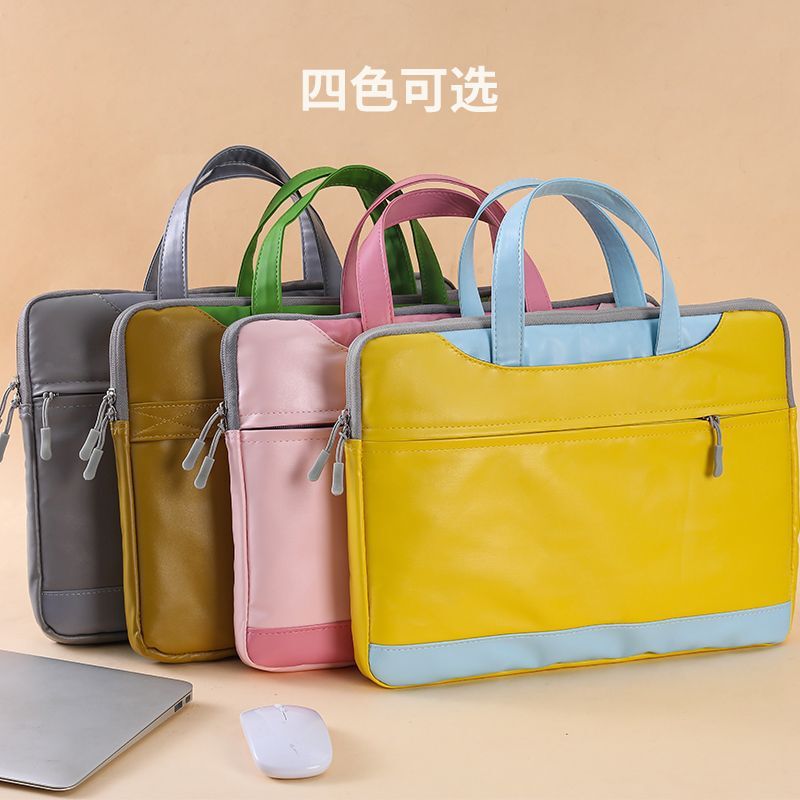Travel Computer Bag for Women, High-Looking Laptop, Family Document Storage Bag, Large Capacity
