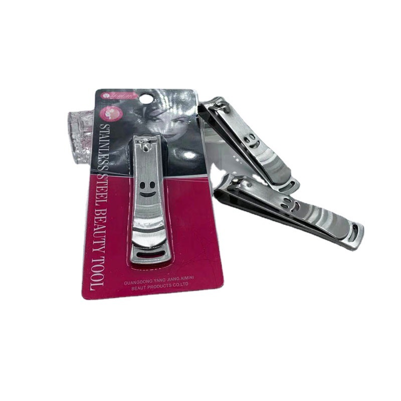 Spot size smile nail clippers sanding small cute smiley stainless steel nail clippers nail clippers nail tools