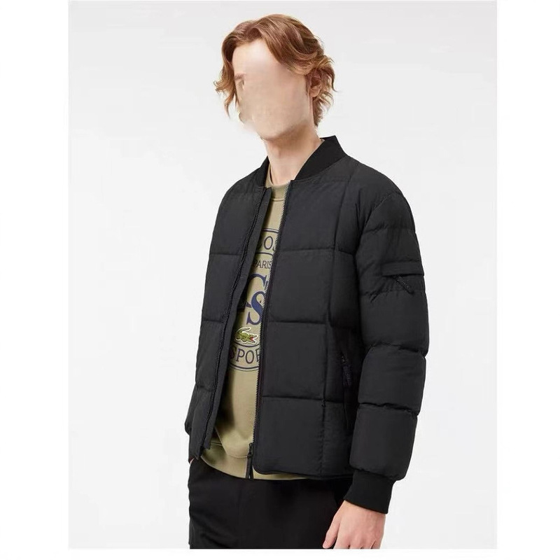 French E2025 Autumn and Winter Men's Fashion Versatile Three-Dimensional Bomber Jacket Winter Style Warm down Jacket