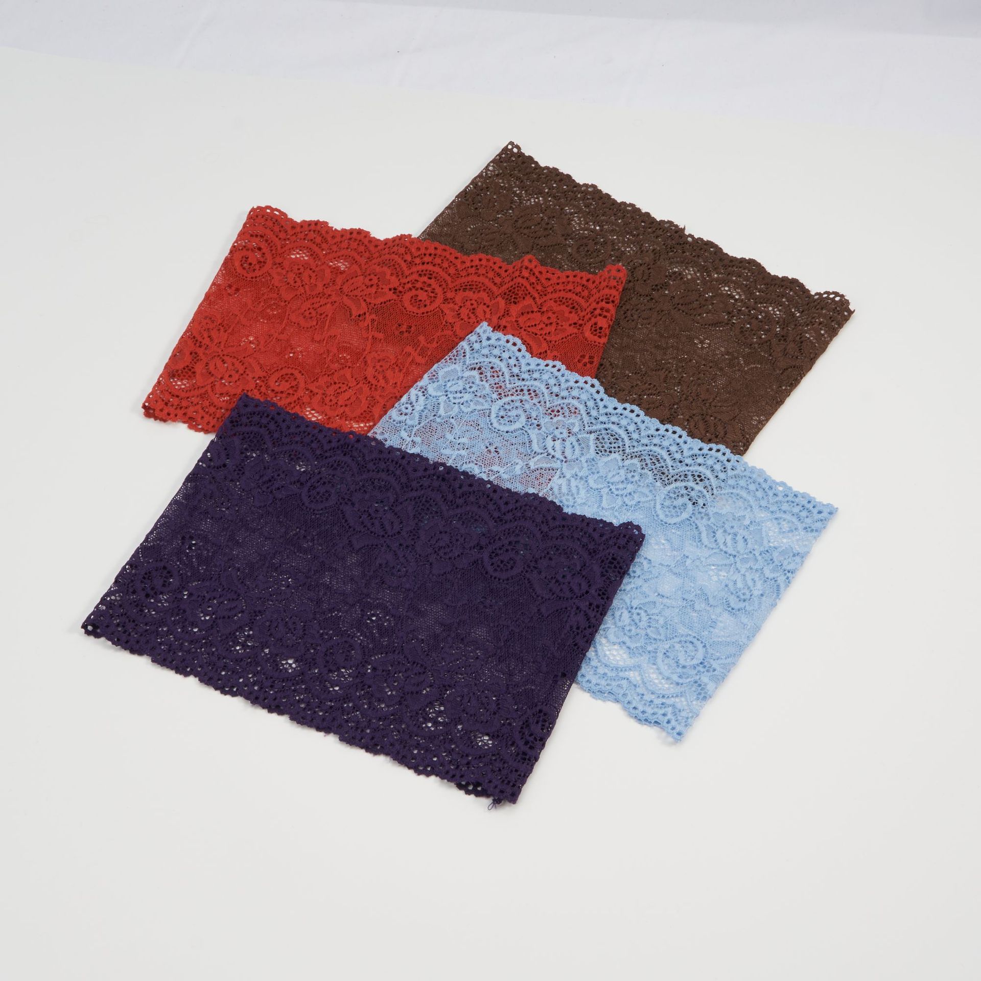 Multicoloured elastic headband
