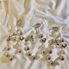 Minimalist Fresh Korean Style Ins Bead Bracelet Compatible with All Mobile Phone Cases DIY Handmade Anti-Loss Rope Anti-Fall Hook