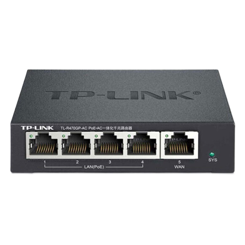 TP-LINKPOE Router AC Management Switch Gigabit Enterprise Hotel TL-R470GP Enterprise Dedicated