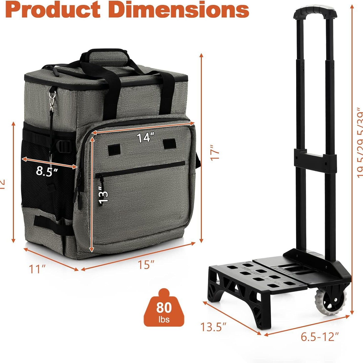 La fuente de la bolsa de hielo de la barra de tracción de la fábrica reduce la carga, bolsa de bebidas frías impermeable y a prueba de fugas, bolsa de aislamiento multifuncional de gran capacidad, color personalizado