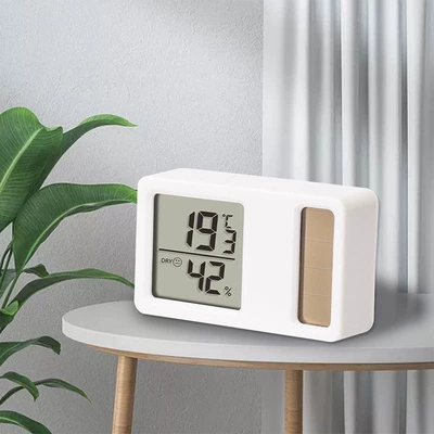 Car Solar-Powered Indoor Temperature – Car thermometer