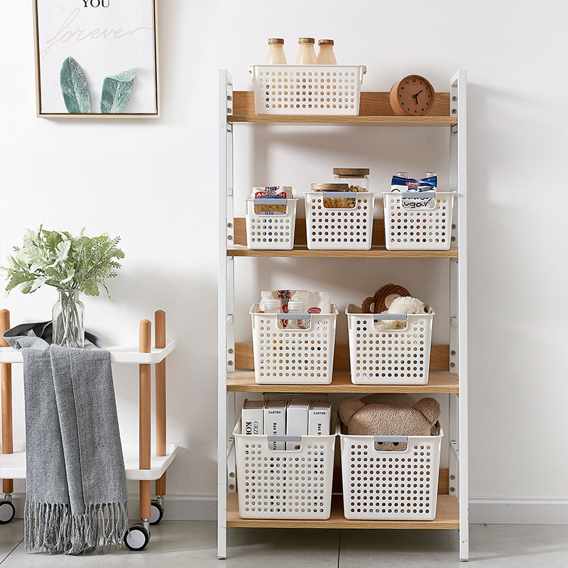 Cesta de almacenamiento, caja de almacenamiento de artículos diversos, cesta de almacenamiento de juguetes de jardín de infantes, librería, armario de snack, cesta de almacenamiento