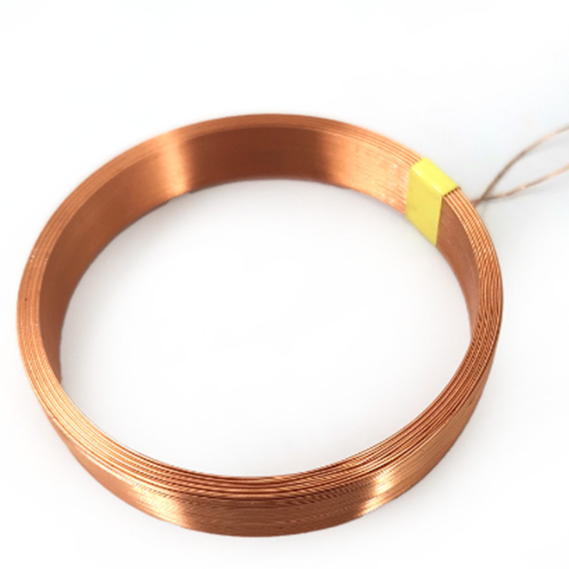 空心电感线圈自粘纯铜丝绕制加工电子线圈电磁感应无线充圆形