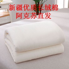 新疆棉被纯棉花被全棉被子棉絮学生被芯网套褥子加厚保暖产地直发