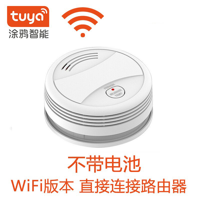 Graffiti inteligente WIFI inalámbrico alarma de humo hogar fuego especial inducción de incendios sensor de humo remoto inalámbrico
