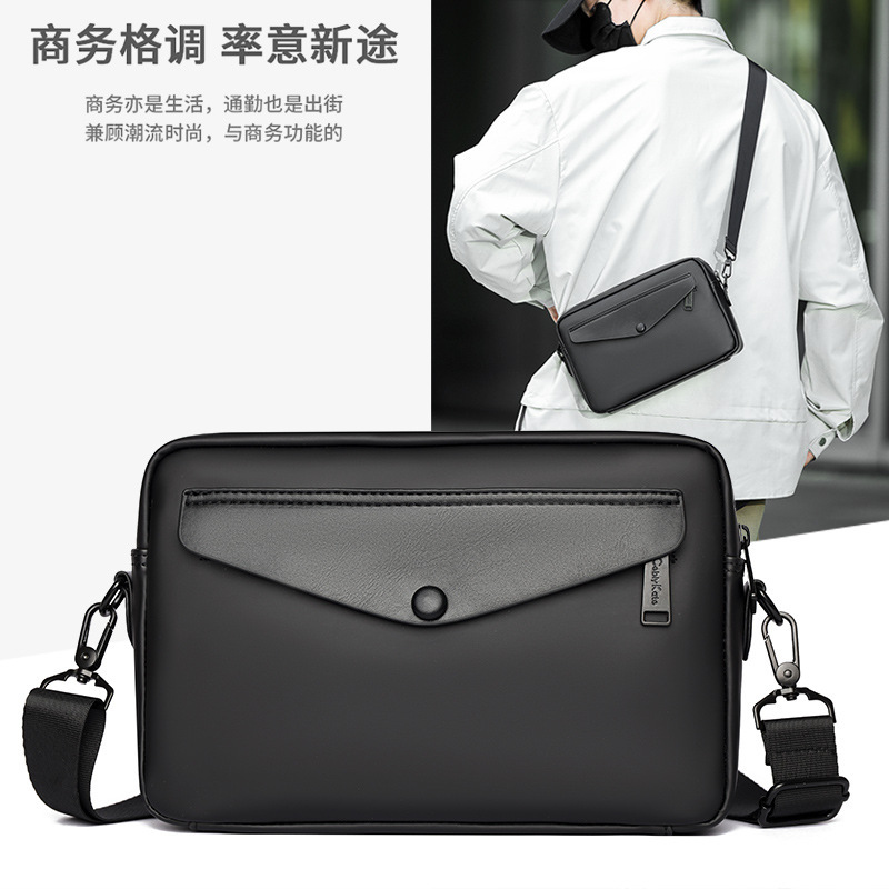 Cross-border shoulder bag, casual business men's bag, lightweight commuter bag, large-capacity storage crossbody bag, multi-layer crossbody bag Cross-border shoulder bag, casual business men's bag, lightweight commuter bag, large-capacity storage crossbody bag, multi-layer crossbody bag