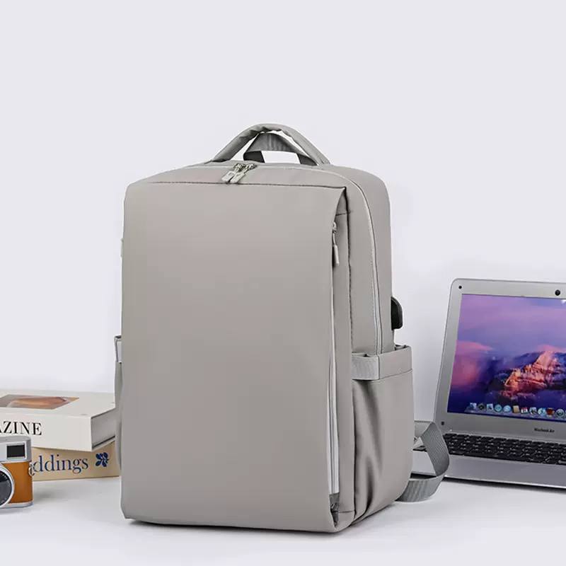 韩系包包大容量简约电脑背包出游双肩包女高级感上班通勤学生书包