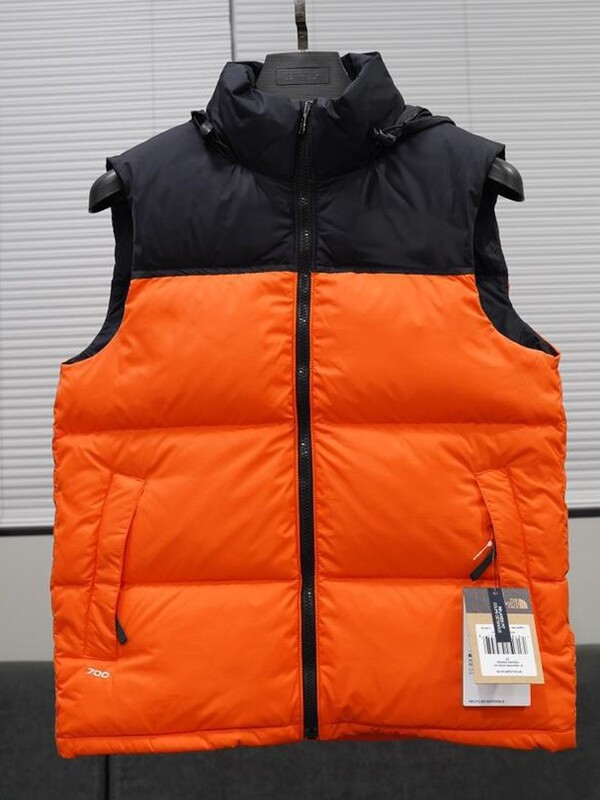Cross-Border Foreign Trade Nuptse North Face 1996 American Version Tnf Sleeveless Warm down Vest Jacket