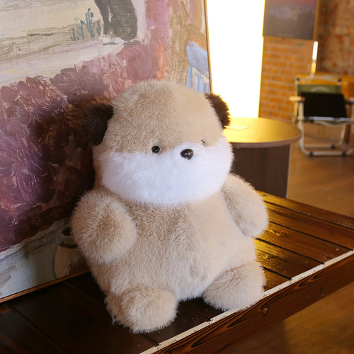 Popova creative plush toy beaver cute and cute sitting doll children's pillow comfort doll rag doll