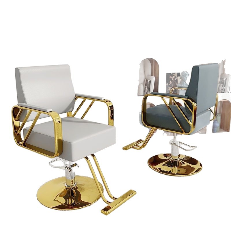 La peluquería se puede colocar especialmente en la silla de corte de pelo, la peluquería puede levantar y girar la silla de peluquería, la peluquería se puede teñir y raspar la silla.