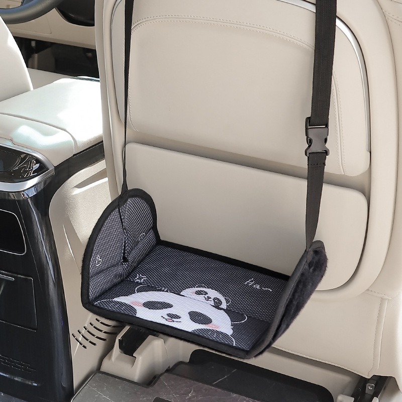 Zuo He Children's Car Footrest Leg Support Car Seat Rear Row Support (Universal Foot Pad) - mother-and-child-panda