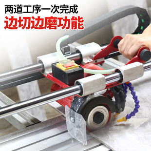 Wormelon Multifunctional Fully Automatic Desktop Tile Cutting Machine Manual Push Knife Marble Artifact 45 Degree Chamfer