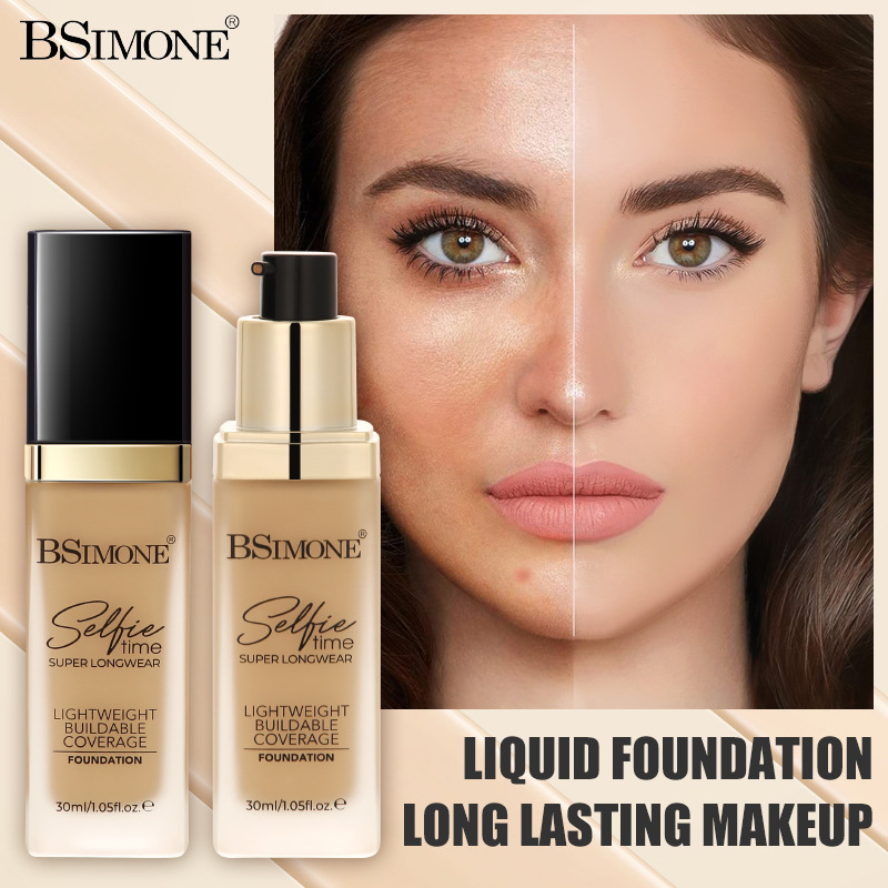 Exclusión transfronteriza, base líquida hidratante e hidratante ligera, hidratante y de retención de maquillaje, corrector, base líquida antitranspirante y sin maquillaje de larga duración