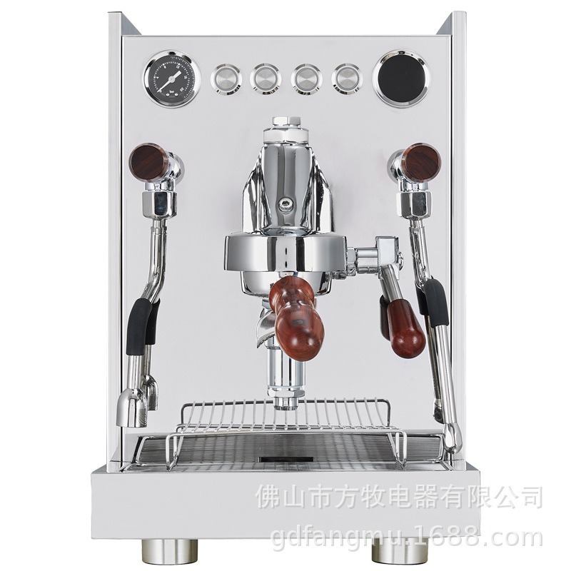 Exportación de comercio exterior de 5L cafetera semiautomática comercial, cafetera de espresso doméstica profesional