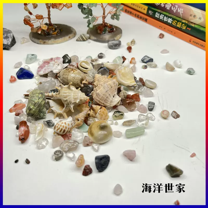 海洋世家  海螺贝壳矿石包 儿童淘金矿补充沙包 开店淘矿设备耗材