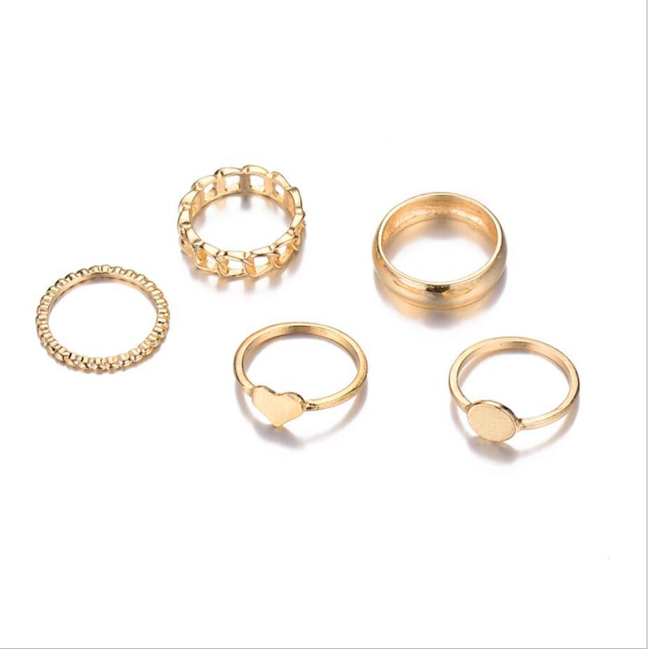 Nuevo Conjunto Simple De Anillos Giratorios display picture 12