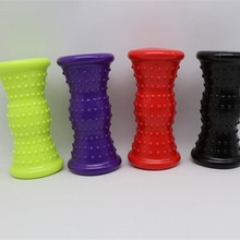 平价大号足底按摩滚筒 脚底滚轮肌肉放松筋膜球滚轮式 保健暖足宝