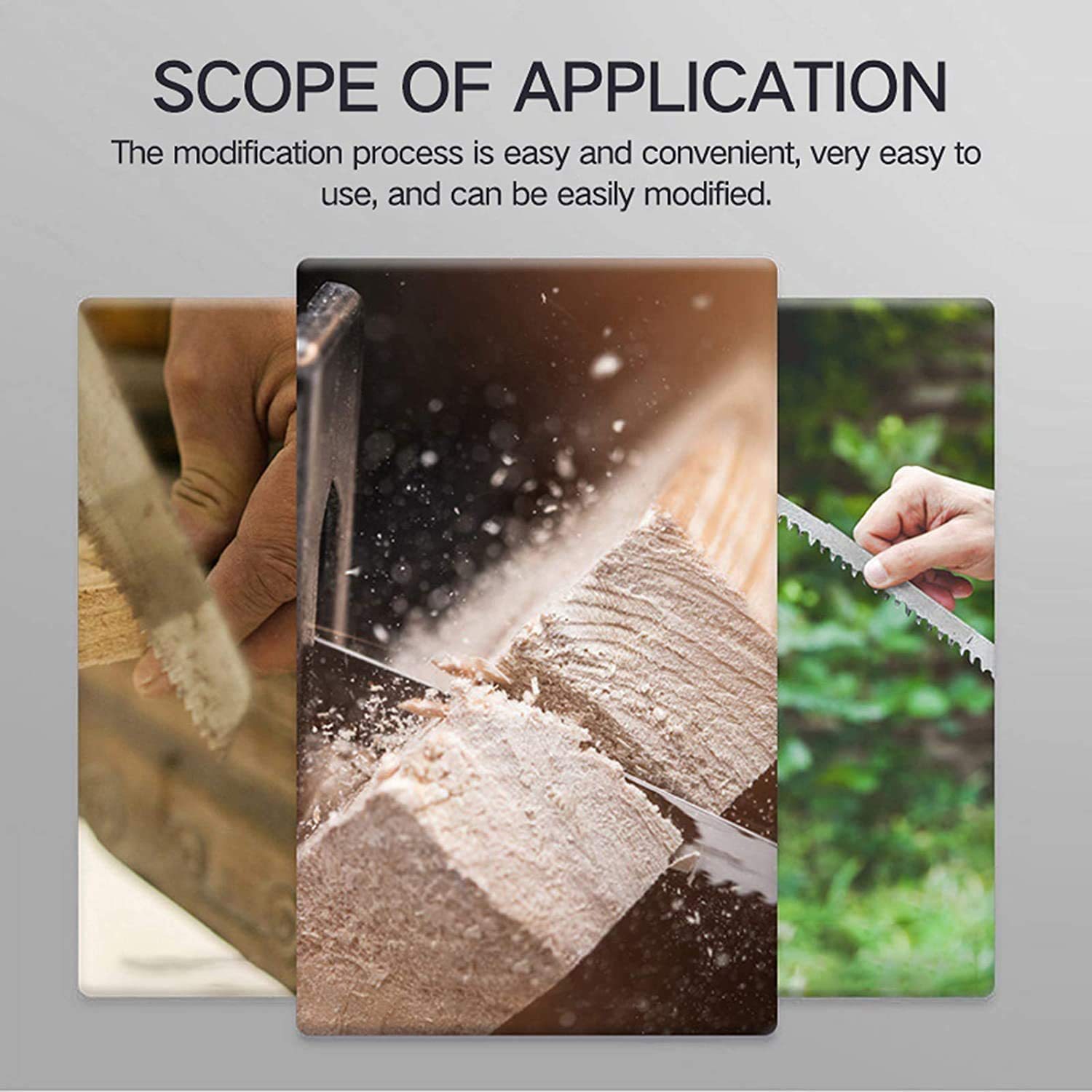 Adaptador de sierra para convertir taladro en sierra de vaivén