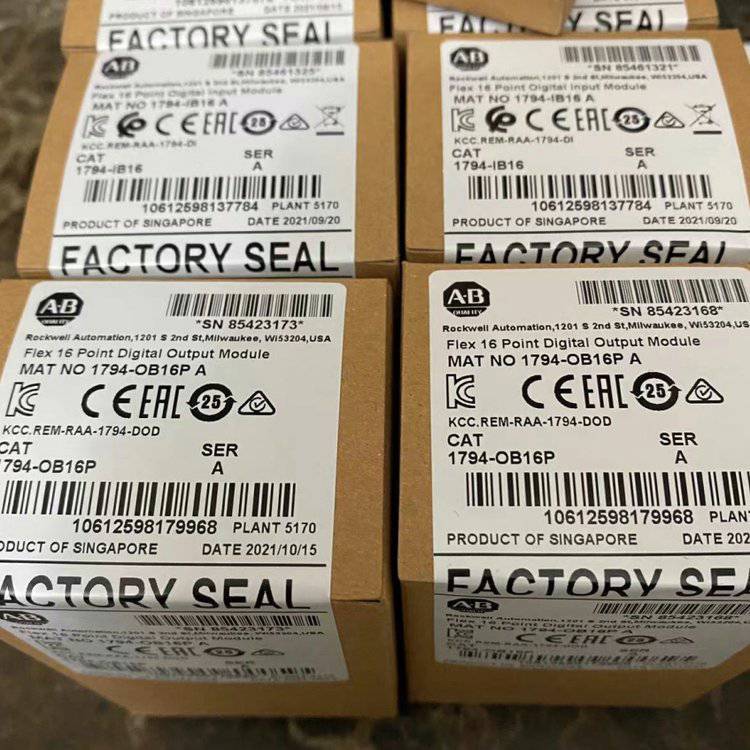 AB 1794-OB16P Flex I/O 16 源输出模块，24V DC，受保护 1794OB1