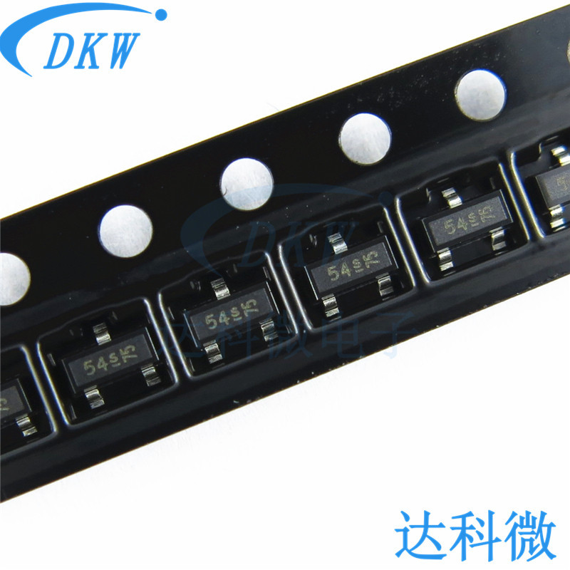 BAT17-04 E6327 丝印：54S SOT-23 肖特基二极管