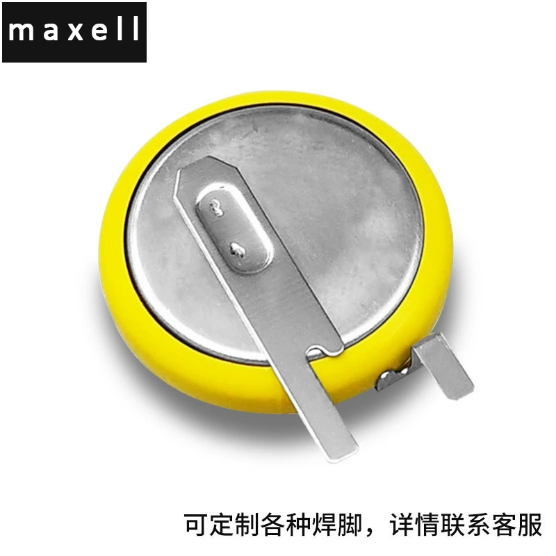 Батарея кнопочная CR1632 Maxell, флюоресцентная пайка 3В, может иметь разные ножки