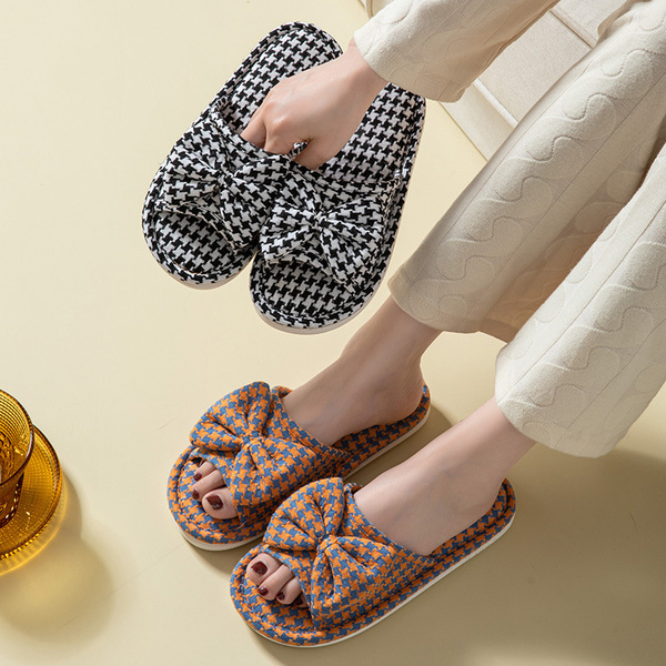 Home non-slip comfortable summer women's slippers all-season