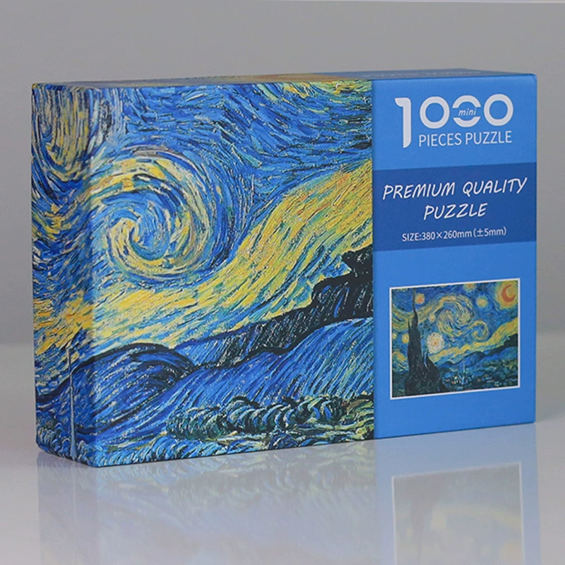 Маленькая 1000-фрагментная головоломка Kanagawa Great Wave, плотно сидит и не ослабнет на складе, оптом для кросс-бордерной головоломки в национальном стиле