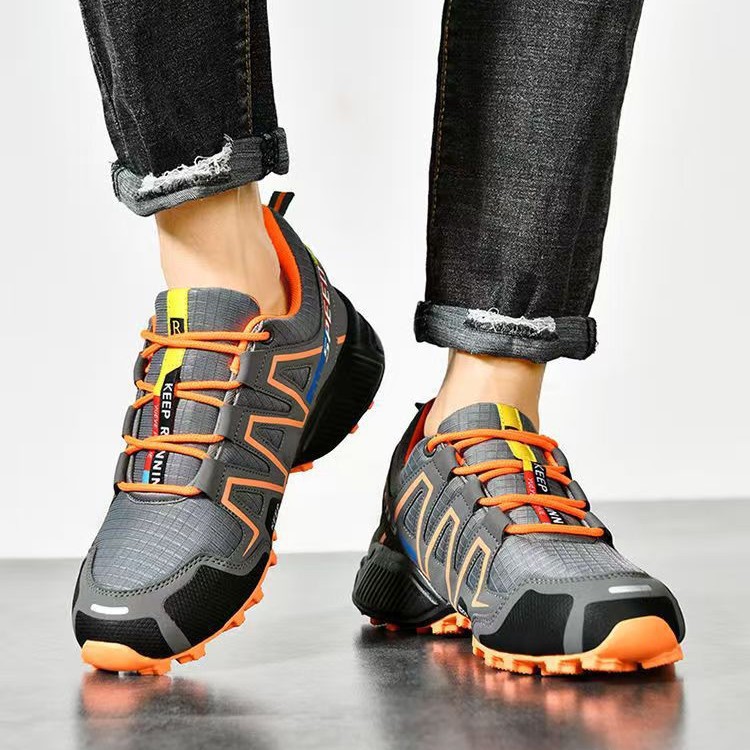 Men's Shoes, Large Size Foreign Trade Sports Shoes, Men's Outdoor Hiking Shoes, Comfortable and Versatile Travel Shoes, Casual Shoes, Summer Breathable Shoes