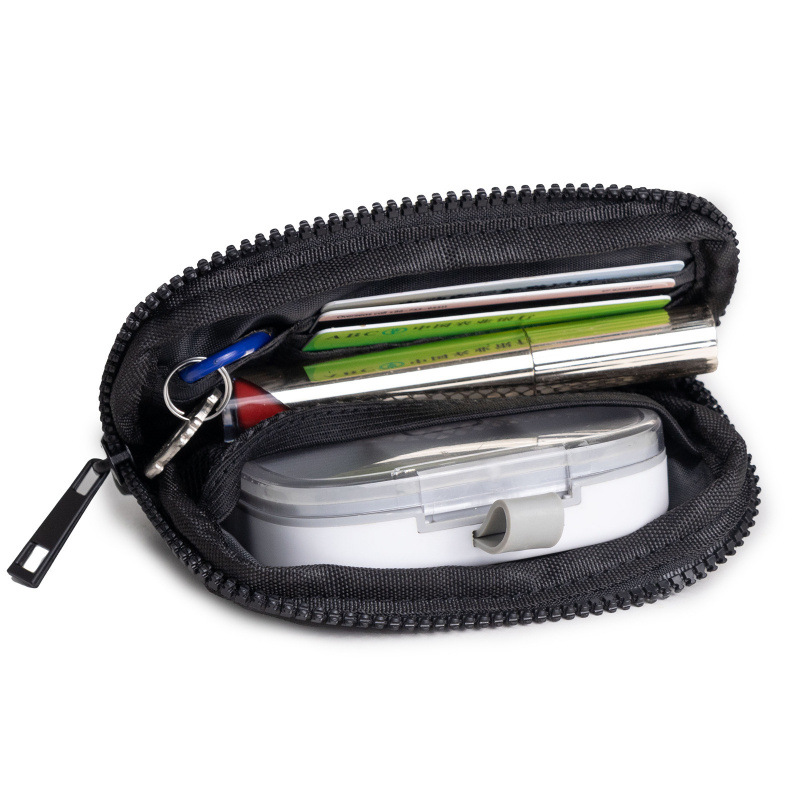 Mayorista transfronterizo simple monedero de nylon impermeable al viento multifuncional bolso de tarjetas llaveros monedas de cambio