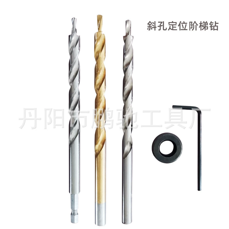 9 мм деревообрабатывающее редукторное сверло из алюминиевого сплава удлиненное ступенчатое сверло 9,5 мм деревообрабатывающее спиральное сверло с локатором Наклонных Отверстий