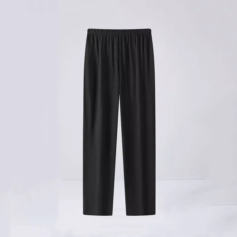 Ruimvallende, zeer elastische shorts voor heren met vijf punten, comfortabel, ademend en huidvriendelijk, geschikt om in te slapen en als bovenkleding. Eenvoudig, dun model voor thuis loungen._voghion.com