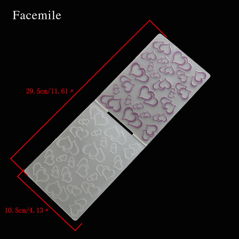 DIY9 piezas fondant cake decoración molde molino de viento flor estrella de cinco puntas árbol de amor Vid corteza de mariposa y otra plantilla de relieve